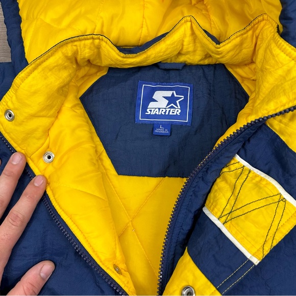 STARTER Jackets & Coats Vintage University Of Michigan Jacket Mens